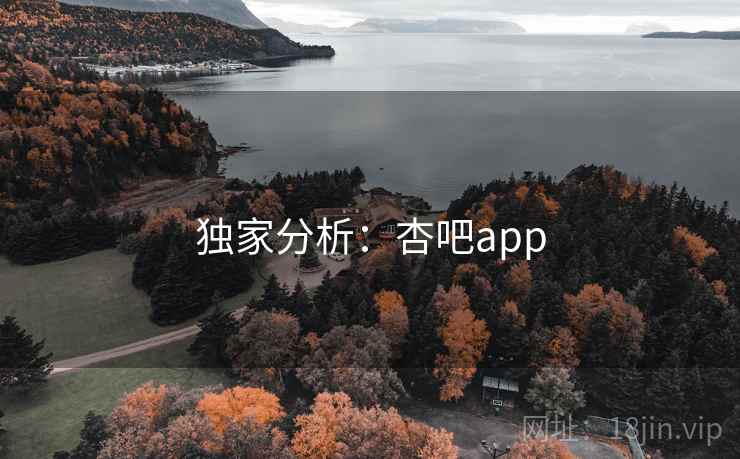 独家分析:杏吧app
