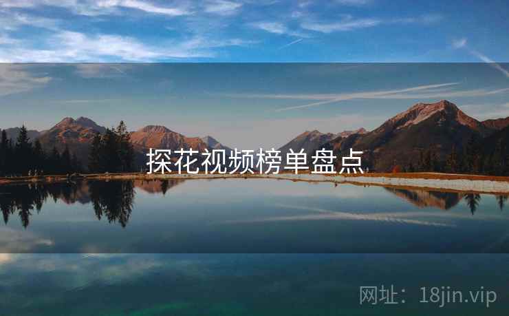 探花视频榜单盘点