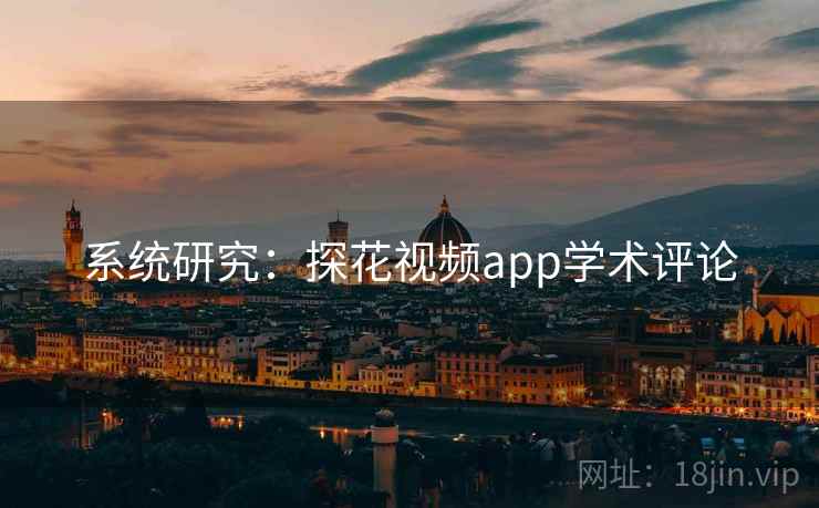 系统研究:探花视频app学术评论