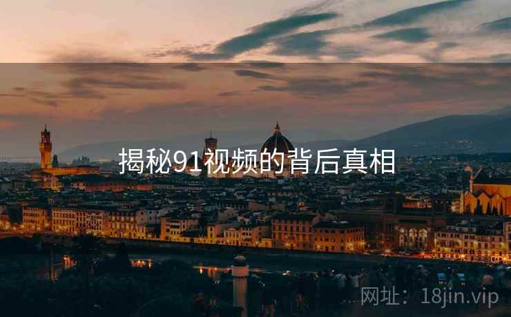 揭秘91视频的背后真相